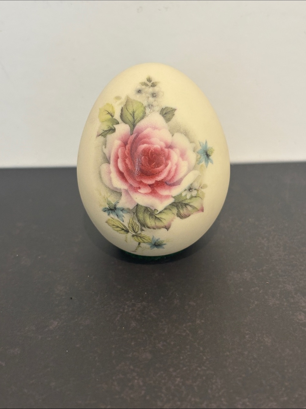 Vintage Eggzakly Porcelain Collector